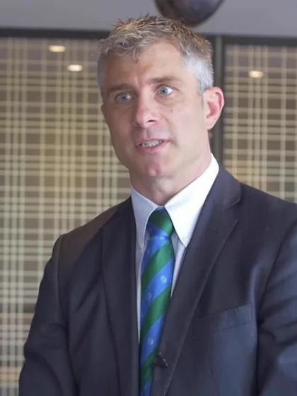 ICC General Manager – Development William Glenwright speaks after the ICC meetings in Singapore