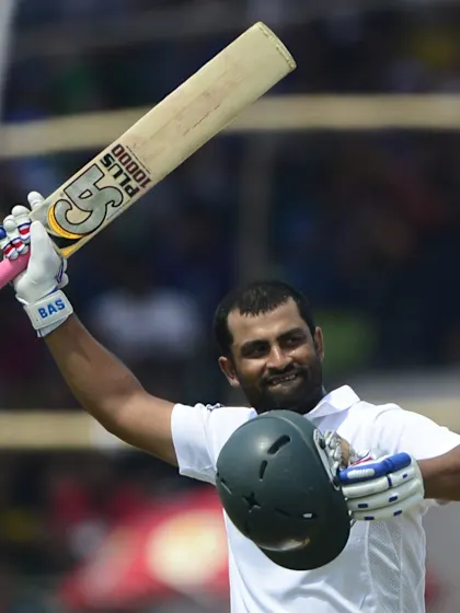 Tamim double-ton guides Bangladesh to draw
