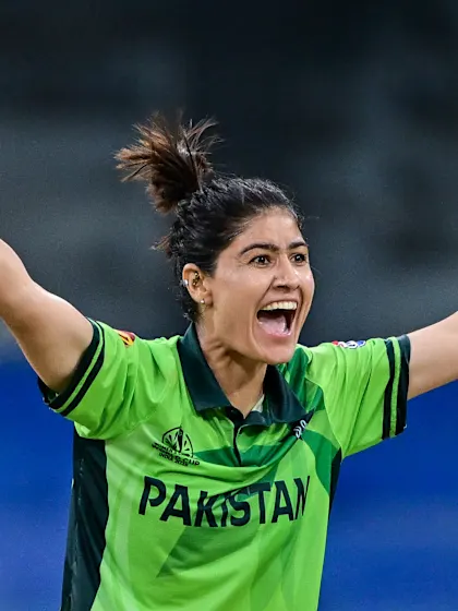 Diana Baig's four-wicket haul against India | Player highlights | CWC25