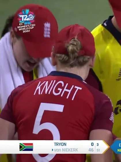 WT20WC: Eng v SA – Dane van Niekerk falls four short of her fifty