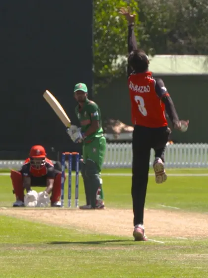 Canada's Shahzad's bowling action catches the eye