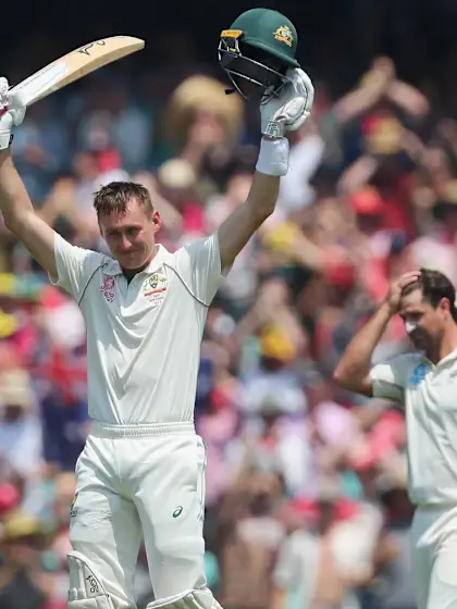 Marnus Labuschange double powers Australia to 454