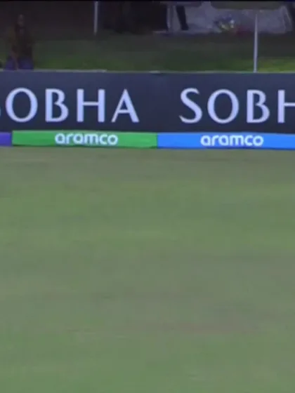 Hugo Bogue with a Four vs. England