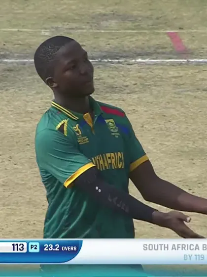 Logo of K Maphaka with a Caught Out vs. Sri Lanka