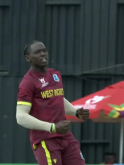 Paul James - Wicket - West Indies vs South Africa