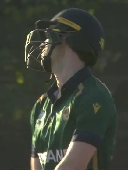 Logo of George Dockrell - Wicket - Ireland vs Nepal