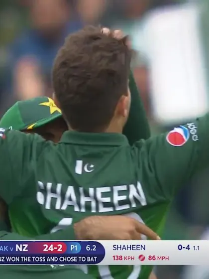 CWC19: NZ v PAK - Highlights of Shaheen Afridi's 3-28
