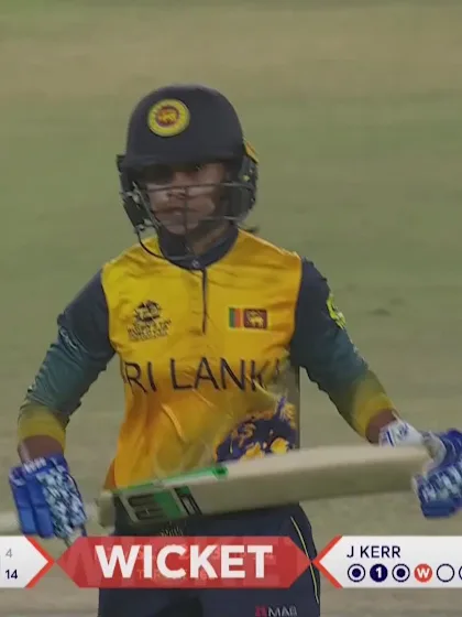 Logo of Nilakshi Silva - Wicket - New Zealand vs Sri Lanka