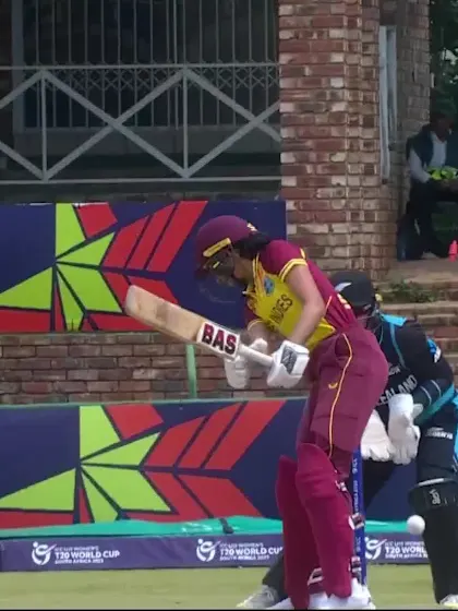 Wicket-Shunelle-Sawh-New-Zealand-U19s-Women v West-Indies-U19s-Women ICC U19W T20WC 2023