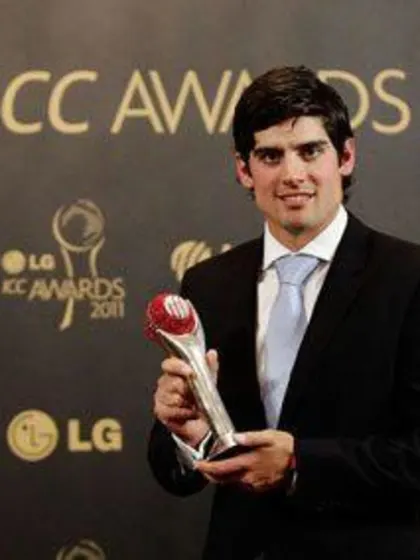 Alastair Cook named Test Cricketer of the Year 2011