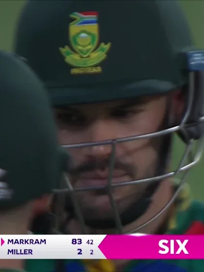 Aiden Markram - Six - South Africa vs Sri Lanka
