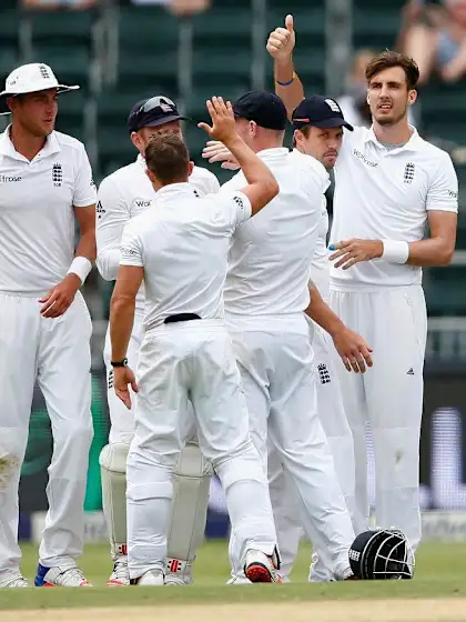 England noses ahead after fascinating day