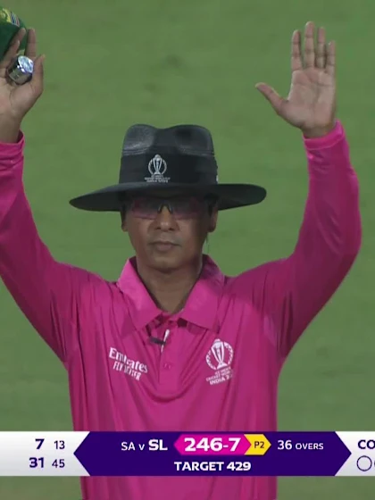 Dasun Shanaka - Six - South Africa vs Sri Lanka