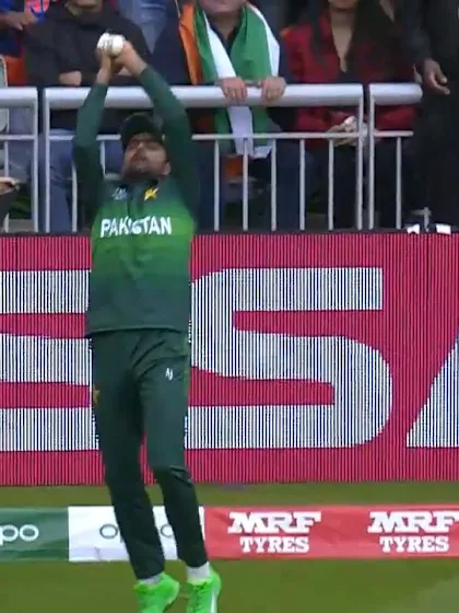 Logo of CWC19: IND v PAK - Pandya is caught on the boundary