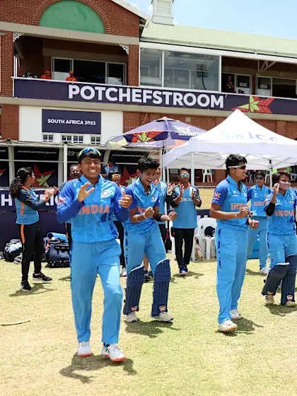 Sehrawat shines as India surge to first-ever ICC U19 women's T20 World Cup final