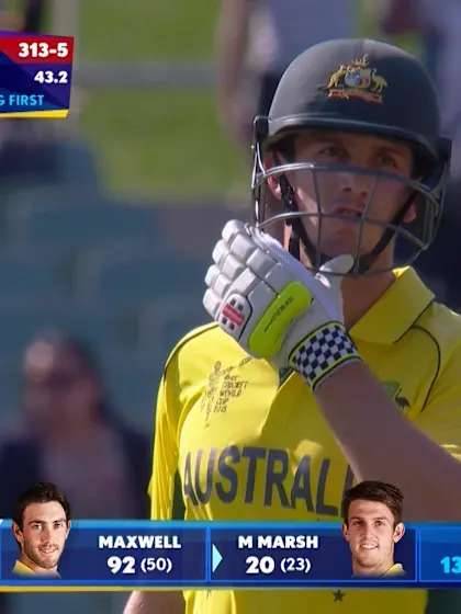 AUS vs IND – m marsh innings