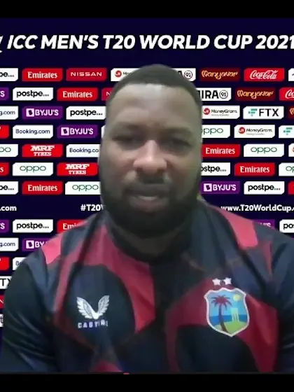 3 November - Abu Dhabi - West Indies Captain Kieron Pollard pre-match press conference