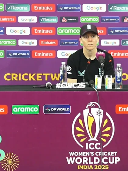 Heather Knight | ICC WCW25 | England post-match press conference | 7 October '25