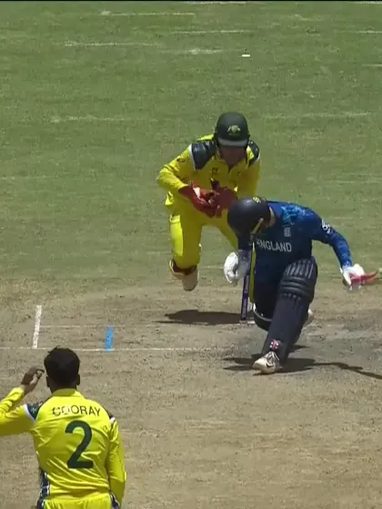 Ralphie Albert - Wicket - Australia vs England