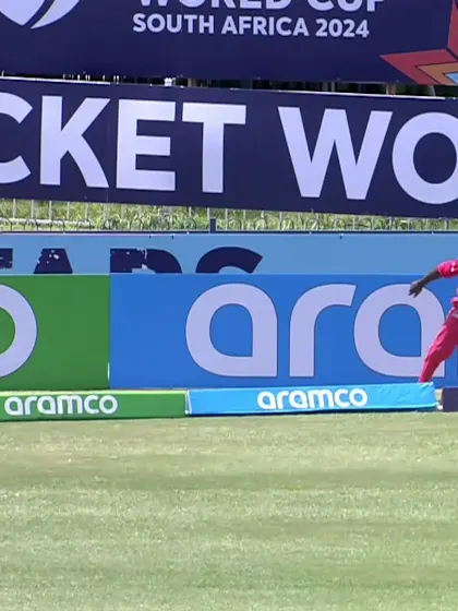 Ruvishan Perera with a Six vs. Zimbabwe