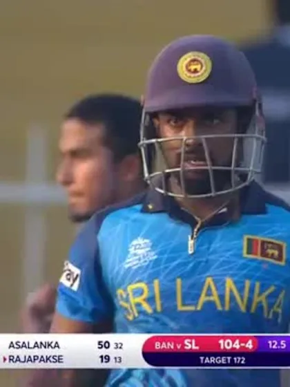 Fifty for the Sri Lankan number three