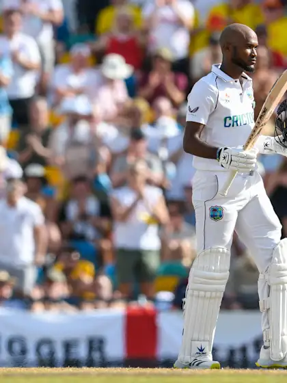Brathwaite and Blackwood put England to the sword with twin centuries