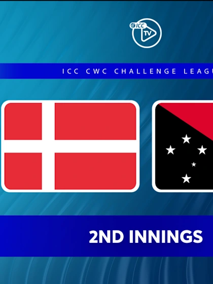 REPLAY: Denmark v Papua New Guinea (2nd Innings)