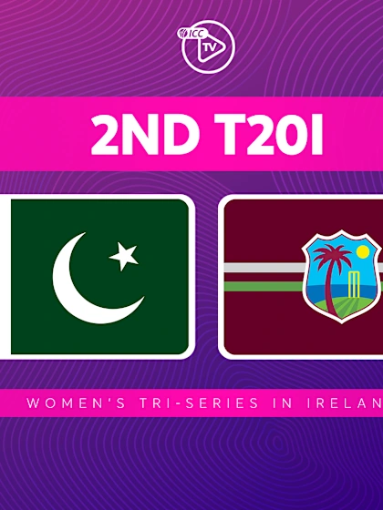 2nd T20I: Pakistan v West Indies