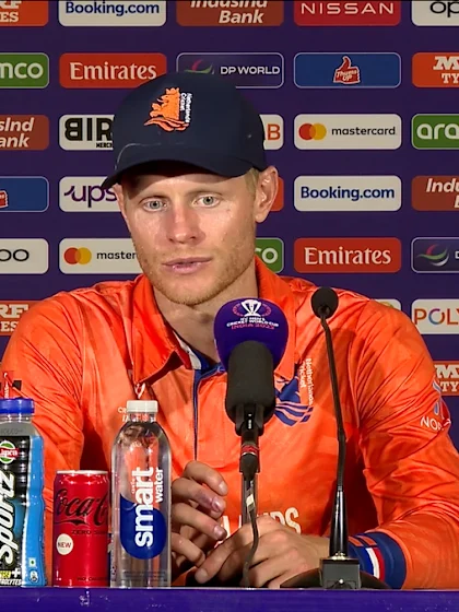 Sybrand Engelbrecht (Netherlands player) post-match Press Conference - 21st October 2023