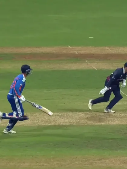 Varun Chakravarthy - Wicket - India vs United States of America