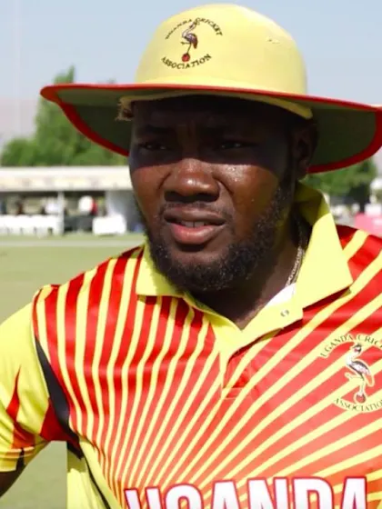 WCL Div 3 – Uganda captain Roger Mukasa speaks before game against Kenya