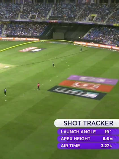 Pandya hits it straight to Guptill