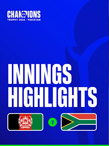 Rickelton puts Proteas in command | Innings Highlights | Champions Trophy