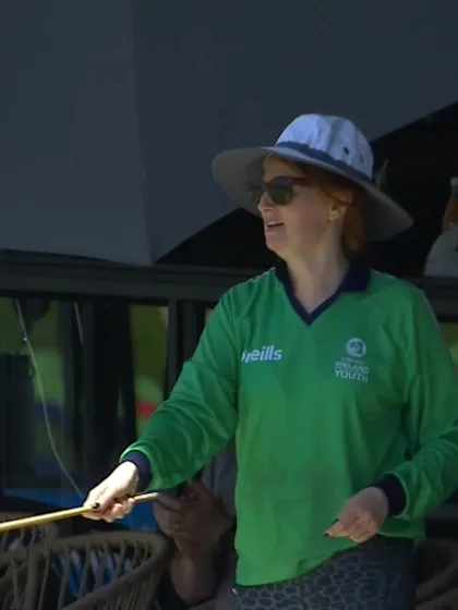 Timothy Moore - Wicket - Ireland vs Japan