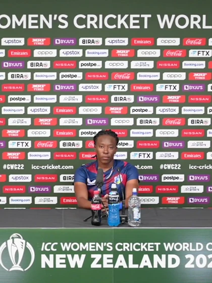 11 March - Hamilton - West Indies player Shakera Selman pre-match press conference