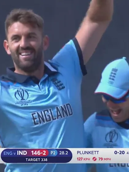 CWC19: ENG v IND - Highlights of Liam Plunkett's 3/55