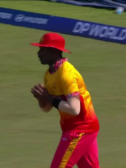 Aamir Kaleem - Wicket - Zimbabwe vs Oman