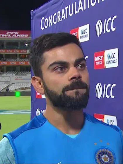 Virat Kohli handed the ICC Test mace