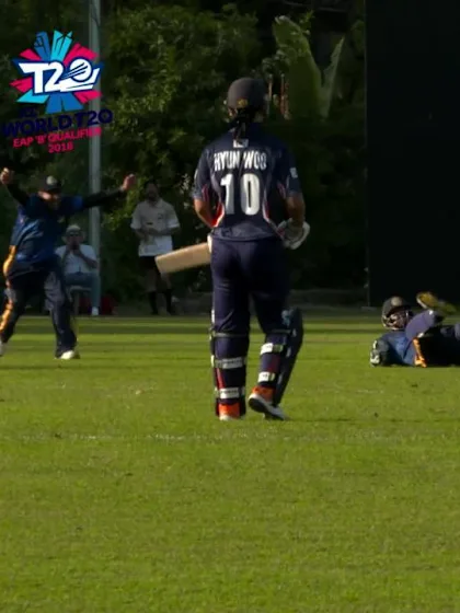 ICC Men’s T20 World Cup EAP B Qualifier: The Philippines' keeper snaffles a sharp catch against South Korea