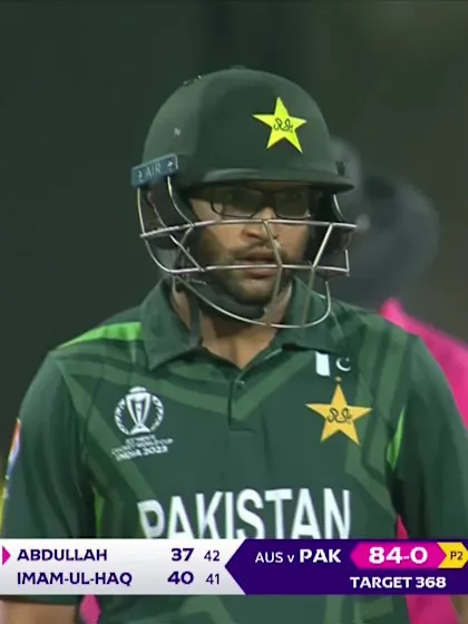 Abdullah Shafique - Six - Australia vs Pakistan