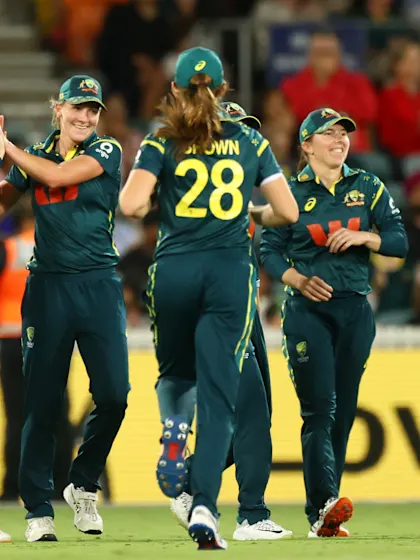 Australia remain No.1 in Women's T20I Rankings annual update