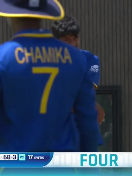 T Waugh with a Four vs. Sri Lanka