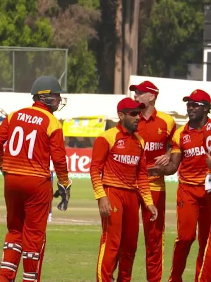 UAE v Zimbabwe - Blessing Muzarabani feature