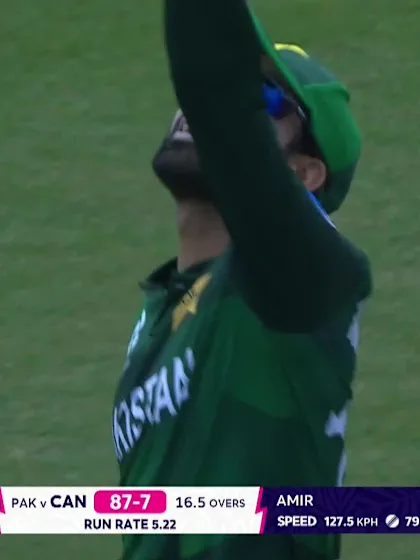 Logo of Saad Zafar - Wicket - Pakistan vs CAN