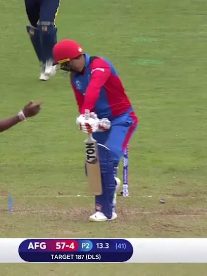 CWC19: AFG v SL - Thisara gets Nabi with a beauty