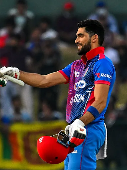 Ibrahim Zadran breaks record during epic hundred against Sri Lanka