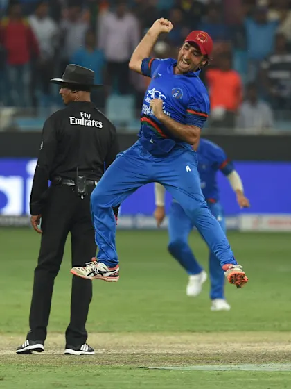 Afghanistan stun India in thrilling tie