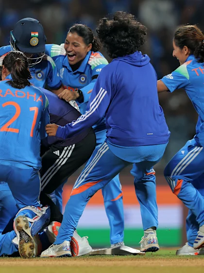 India pull off a famous win to qualify to the final | CWC25