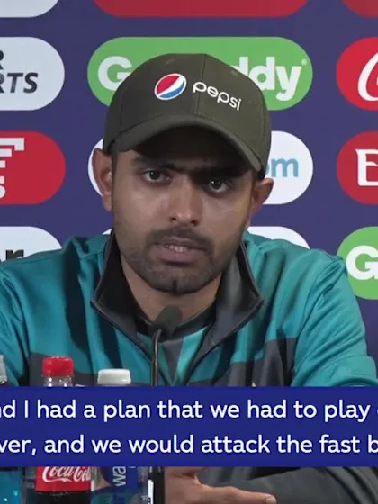 CWC 19: NZ v PAK – Babar Azam post-match conference