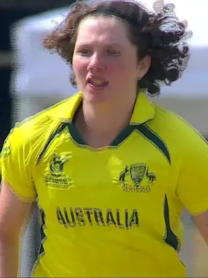 Wicket-Josie-Groves-England-U19s-Women v Australia-U19s-Women ICC U19W T20WC 2023